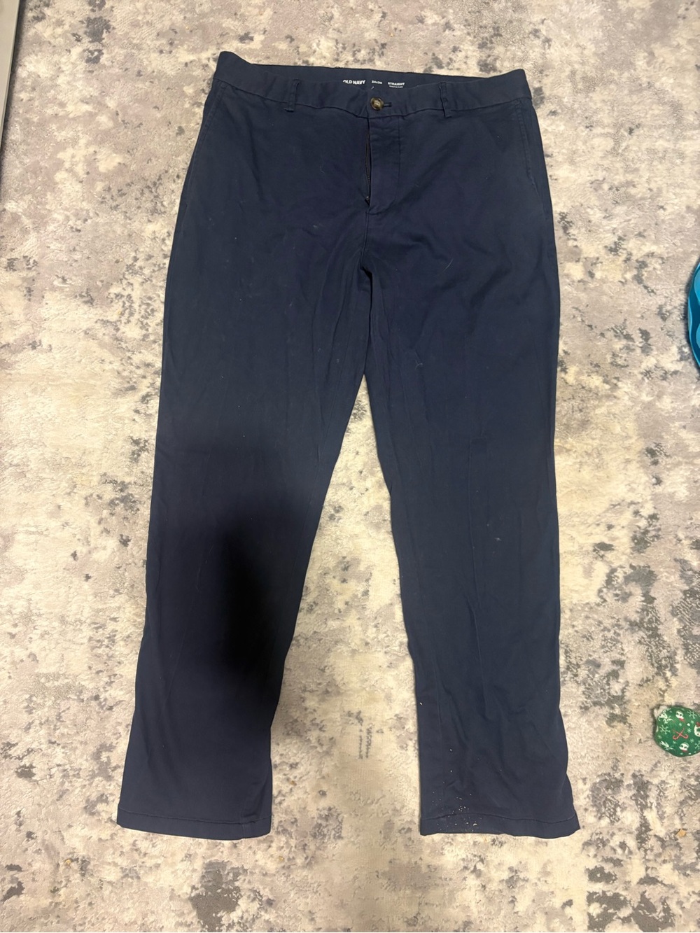 Old Navy Men's Navy Stretch Chinos